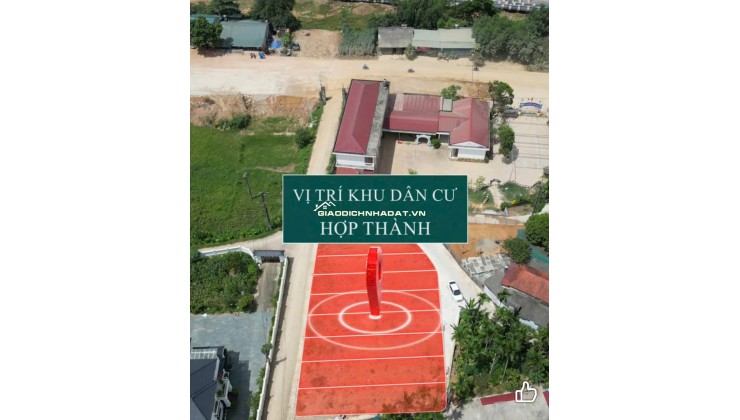 Bán nhanh đất 110m², 2 mặt tiền đẹp, trung tâm Hợp Thành, Hòa Bình – chỉ 650tr